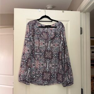 Sanctuary Multicolor Paisley Blouse